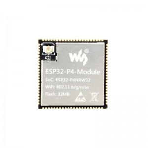Waveshare ESP32-P4-Module Core Board, 32MB Flash & 32MB PSRAM, Based On ESP32-P4 And ESP32-C6 Dual-Chip Design, Supports 2.4GHz Wi-Fi And Bluetooth 5.3 Waveshare ESP32-P4-Module Core Board, 32MB Flash & 32MB PSRAM, Based On ESP32-P4 And ESP32-C6 Dual-Chip Design, Supports 2.4GHz Wi-Fi And Bluetooth 5.3