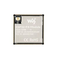 Waveshare ESP32-P4-Module Core Board, Based On ESP32-P4 And ESP32-C6 Dual-Chip Design, Supports 2.4GHz Wi-Fi And Bluetooth 5.3, 32MB Flash, Onboard IPEX connector