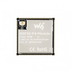 Waveshare ESP32-P4-Module Core Board, Based On ESP32-P4 And ESP32-C6 Dual-Chip Design, Supports 2.4GHz Wi-Fi And Bluetooth 5.3, 16MB Flash, Onboard IPEX connector