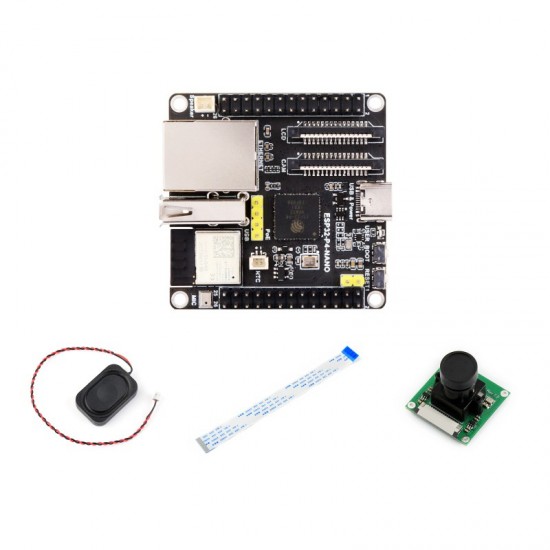 ESP32-P4-NANO Kit Development Board, Based On ESP32-P4 Chip With RISC-V Dual-core And Single-core Processors, Supports Wi-Fi 6 And Bluetooth 5 With Camera, FFC Cable & 8Ω 2W Speaker