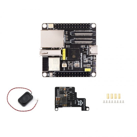 ESP32-P4-NANO Kit Development Board, Based On ESP32-P4 Chip With RISC-V Dual-core And Single-core Processors, Supports Wi-Fi 6 And Bluetooth 5 With PoE Module & 8Ω 2W Speaker