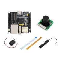 Waveshare ESP32-P4-NANO-WIFI6-DB-KIT-A Development Board, RISC-V Dual-Core 400MHz + Single-Core 40MHz, Dual-Band Wi-Fi 6 and BLE 5 with Camera & Accesories