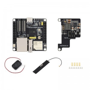 Waveshare ESP32-P4-NANO-WIFI6-DB-KIT-B Development Board, RISC-V Dual-Core 400MHz + Single-Core 40MHz, Dual-Band Wi-Fi 6 and BLE 5 with PoE Module & Accessories Waveshare ESP32-P4-NANO-WIFI6-DB-KIT-B Development Board, RISC-V Dual-Core 400MHz + Single-Core 40MHz, Dual-Band Wi-Fi 6 and BLE 5 with PoE Module & Accessories
