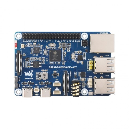 ESP32-P4-WIFI6-DEV-KIT High-Performance Development Board, Based On ESP32-P4 and ESP32-C6, Supports Wi-Fi 6 And Bluetooth 5 / BLE 5