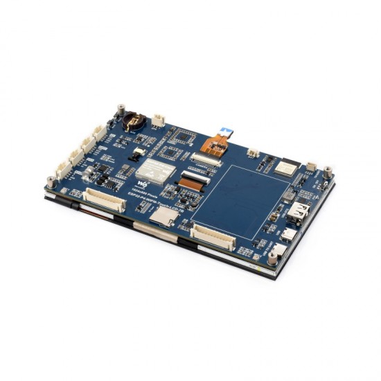 Waveshare ESP32-P4-WIFI6 7inch 5-Point Touch Display Development Board, Based On ESP32-P4 And ESP32-C6, 1024 × 600 Resolution, Supports Wi-Fi 6 / Bluetooth 5 (LE) - With OV5647 Camera