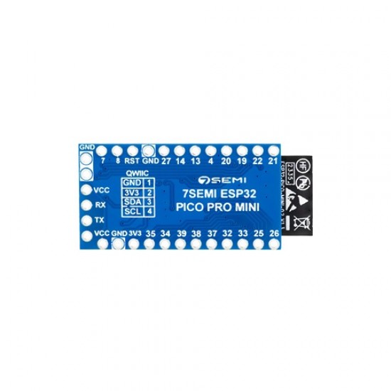 7Semi ESP32-PICO Pro Mini Wifi BLE Board (MPN:DC-10118)