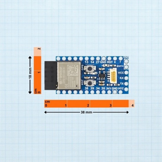 7Semi ESP32-PICO Pro Mini Wifi BLE Board (MPN:DC-10118)