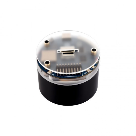 Waveshare ESP32-S3 AI Smart Speaker Development Board, Onboard Dual Digital Microphone Array, Supports Noise Reduction And Echo Cancellation, Surround RGB Lighting, ESP32 Audio [Battery Not Included]