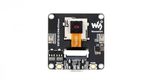 Scheda AI ESP32-S3 Con OV3660 E Doppio Microfono Per Rilevamento Oggetti E Interazione Vocale