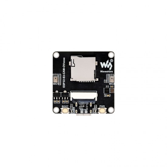 ESP32-S3 AIoT Camera Development Board, Integrated Audio Input And Output Module, Supports Connecting External Display, Image Capture & Recognition And AI Speech Interaction Support (With OV5640 Camera) ESP32-S3 AIoT Camera Development Board, Integrated Audio Input And Output Module, Supports Connecting External Display, Image Capture & Recognition And AI Speech Interaction Support (With OV5640 Camera)