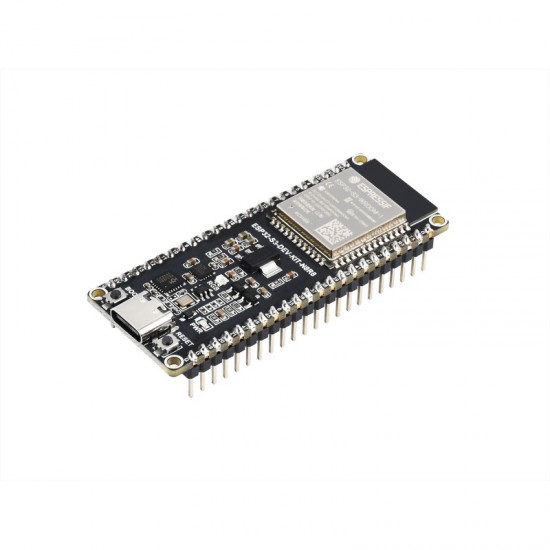 ESP32-S3 Microcontroller, 2.4GHz Wi-Fi Development Board, 240MHz Dual Core Processor, ESP32-S3-DEV-KIT-N16R8 Module, 16MB Flash - Solder Version