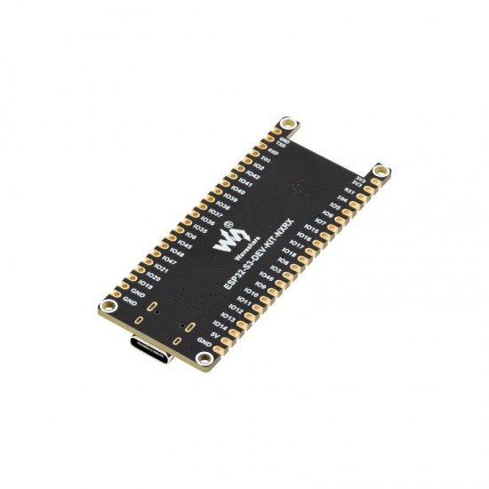 Waveshare ESP32-S3 Microcontroller, 2.4GHz Wi-Fi Development Board, 240MHz Dual Core Processor, 16MB Flash and 8MB PSRAM, ESP32-S3-DEV-KIT-N16R8-U, With External Antenna (Unsolder Version)