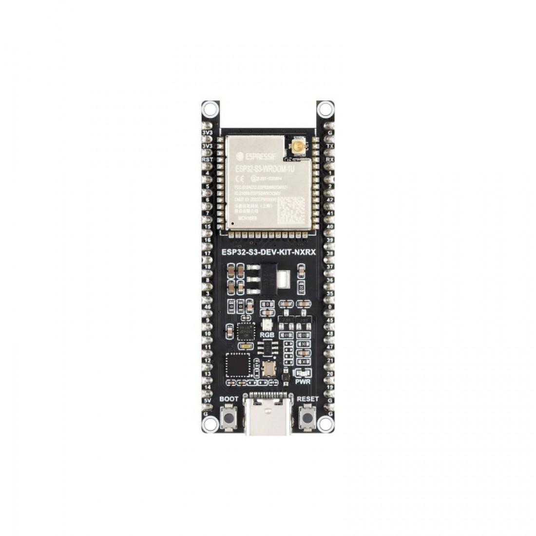 Buy Waveshare ESP32-S3 Microcontroller, 2.4GHz Wi-Fi Development Board ...