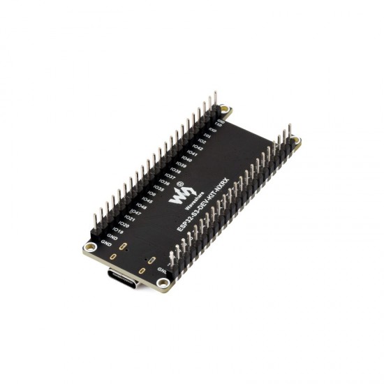 Waveshare ESP32-S3 Microcontroller, 2.4GHz Wi-Fi Development Board, 240MHz Dual Core Processor, 16MB Flash and 8MB PSRAM, ESP32-S3-DEV-KIT-N16R8-U, With External Antenna (Solder Version) Waveshare ESP32-S3 Microcontroller, 2.4GHz Wi-Fi Development Board, 240MHz Dual Core Processor, 16MB Flash and 8MB PSRAM, ESP32-S3-DEV-KIT-N16R8-U, With External Antenna (Solder Version)