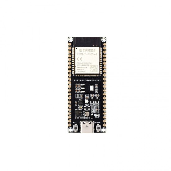 Waveshare ESP32-S3 Microcontroller, 2.4GHz Wi-Fi Development Board, 240MHz Dual Core Processor, ESP32-S3-WROOM Module, 32MB Flash and 16MB PSRAM - ESP32-S3-DEV-KIT-N32R16V (Unsolder Version)