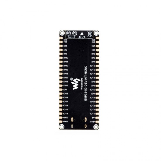 Waveshare ESP32-S3 Microcontroller, 2.4GHz Wi-Fi Development Board, 240MHz Dual Core Processor, ESP32-S3-WROOM Module, 32MB Flash and 16MB PSRAM - ESP32-S3-DEV-KIT-N32R16V (Unsolder Version)
