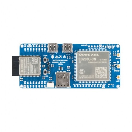 ESP32-S3 EC200U 4G LTE Cat-1 WiFi Bluetooth GNSS IoT Smart Modem