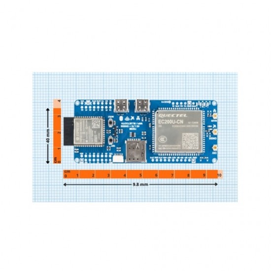 ESP32-S3 EC200U 4G LTE Cat-1 WiFi Bluetooth GNSS IoT Smart Modem