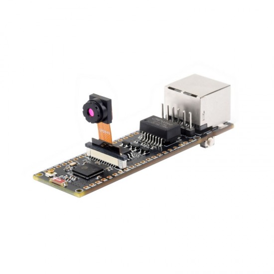 ESP32-S3 Ethernet Development Board, 10/100Mbps RJ45 Ethernet port, Wi-Fi & Bluetooth Support, 240MHz Dual Core Processor With OV2640 Camera