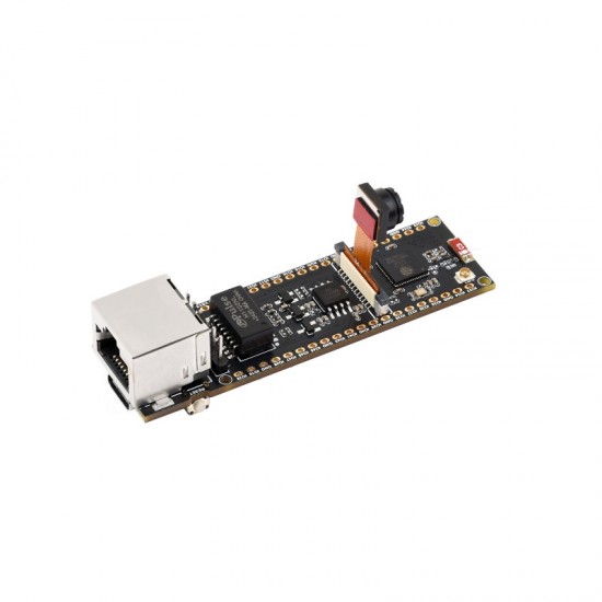 ESP32-S3 Ethernet Development Board, 10/100Mbps RJ45 Ethernet port, Wi-Fi & Bluetooth Support, 240MHz Dual Core Processor With OV2640 Camera