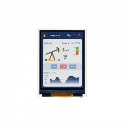 ESP32-S3 2.8inch No-Touch Display Development Board, 240×320, IPS, 32-bit LX7 Dual-core Processor, Up to 240MHz Frequency, Supports WiFi & Bluetooth, With Onboard Antenna