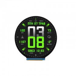 Waveshare ESP32-S3 2.8inch (No Touch) Round Display Development Board, 480×480, 32-bit LX7 Dual-core Processor, Supports WiFi & Bluetooth Waveshare ESP32-S3 2.8inch (No Touch) Round Display Development Board, 480×480, 32-bit LX7 Dual-core Processor, Supports WiFi & Bluetooth