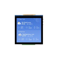 ESP32-S3 4inch (No Touch) Display Development Board, 480×480, 32-Bit LX7 Dual-Core Processor, Up To 240MHz Frequency, Supports WiFi & Bluetooth, With Onboard Antenna