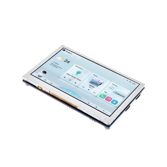 ESP32-S3 4.3inch No-Touch Display Development Board, 800×480, 32-bit LX7 Dual-core Processor, Up to 240MHz Frequency, Supports WiFi & Bluetooth ESP32-S3 4.3inch No-Touch Display Development Board, 800×480, 32-bit LX7 Dual-core Processor, Up to 240MHz Frequency, Supports WiFi & Bluetooth