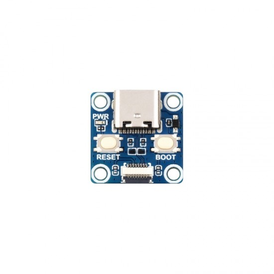 Waveshare ESP32-S3 LoRa LF Development Board, 410 ~ 510MHz Frequency, Integrates LR1121 Third-generation RF Chip, Supports 2.4GHz LoRa Wireless Communication, With USB Type-C Adapter Board + FFC Cable