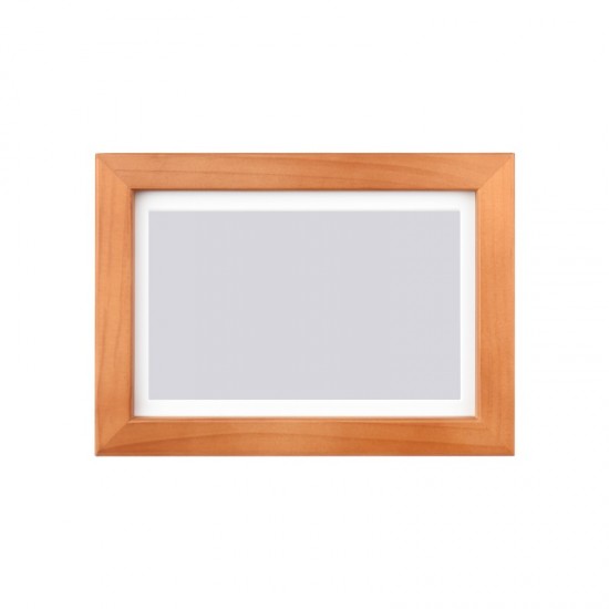 Waveshare ESP32-S3-PhotoPainter 7.3inch E6 Full Color E-paper Display With Solid Wood Photo Frame, Ultra-long Standby, 800 × 480 Resolution, Battery Optional [Battery Not Included]
