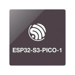 Espressif Systems ESP32-S3-PICO-1-N8R2 Wi-Fi 6 & Bluetooth 5 LE System-in-Package (SiP) Module with 8MB Flash & 2MB PSRAM Espressif Systems ESP32-S3-PICO-1-N8R2 Wi-Fi 6 & Bluetooth 5 LE System-in-Package (SiP) Module with 8MB Flash & 2MB PSRAM
