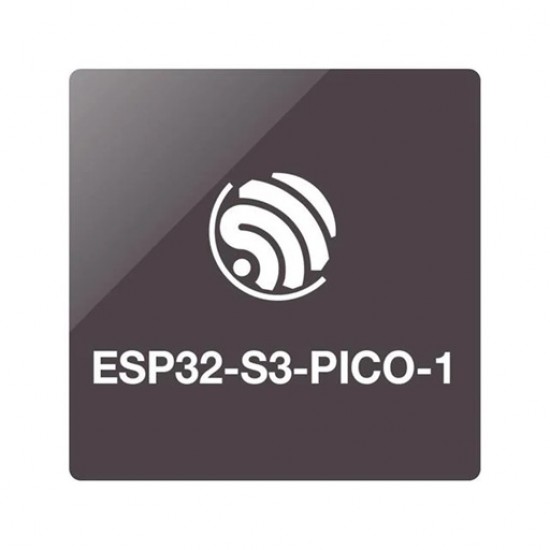 Espressif Systems ESP32-S3-PICO-1-N8R2 Wi-Fi 6 & Bluetooth 5 LE System-in-Package (SiP) Module with 8MB Flash & 2MB PSRAM Espressif Systems ESP32-S3-PICO-1-N8R2 Wi-Fi 6 & Bluetooth 5 LE System-in-Package (SiP) Module with 8MB Flash & 2MB PSRAM