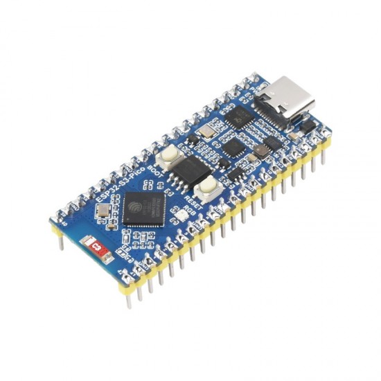 ESP32-S3 Microcontroller, 2.4 GHz Wi-Fi Development Board, dual-core processor with frequency up to 240 MHz With Pinheader