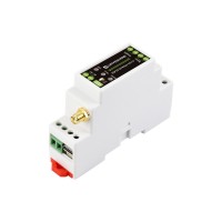 Waveshare Industrial 1-Channel ESP32-S3 WiFi Relay Module, Supports WiFi / Bluetooth / RS485 Control, With Multiple Isolation Protection Circuits, Rail-Mount Case, External Antenna Interface