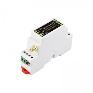 Waveshare Industrial 1-Channel ESP32-S3 WiFi Relay Module, Supports WiFi / Bluetooth / RS485 Control, With Multiple Isolation Protection Circuits, Rail-Mount Case, External Antenna Interface