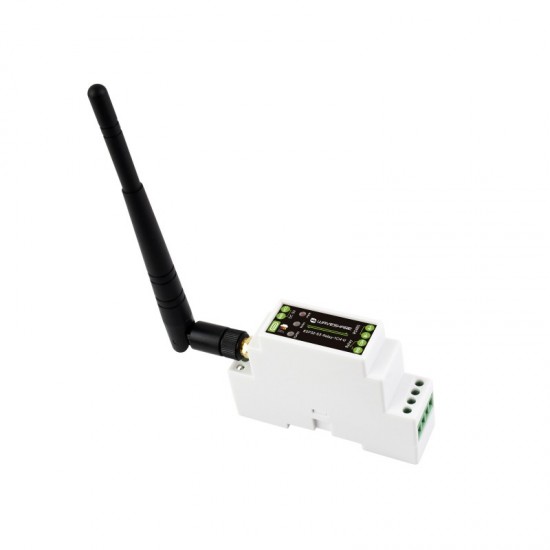 Waveshare Industrial 1-Channel ESP32-S3 WiFi Relay Module, Supports WiFi / Bluetooth / RS485 Control, With Multiple Isolation Protection Circuits, Rail-Mount Case, External Antenna Interface Waveshare Industrial 1-Channel ESP32-S3 WiFi Relay Module, Supports WiFi / Bluetooth / RS485 Control, With Multiple Isolation Protection Circuits, Rail-Mount Case, External Antenna Interface