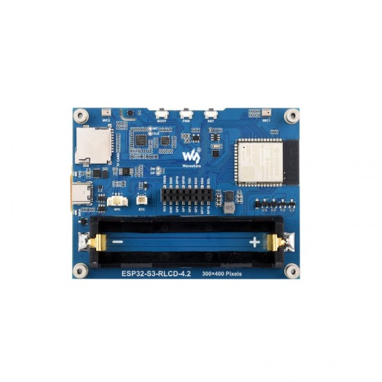 Waveshare ESP32-S3 4.2inch RLCD Development Board, 300 × 400 Resolution, Supports Wi-Fi & BLE Dual-mode Communication And AI Voice Interaction [Battery Not Included]