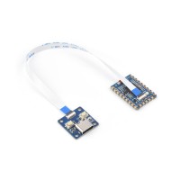 ESP32-S3 Mini Development Board, Based on ESP32-S3FH4R2 Dual-Core Processor, 240MHz Running Frequency With Adapter board & FPC Cable