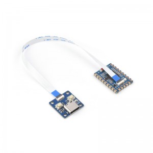 ESP32-S3 Mini Development Board, Based on ESP32-S3FH4R2 Dual-Core Processor, 240MHz Running Frequency With Adapter board & FPC Cable ESP32-S3 Mini Development Board, Based on ESP32-S3FH4R2 Dual-Core Processor, 240MHz Running Frequency With Adapter board & FPC Cable