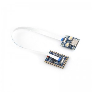 ESP32-S3 Tiny Development Board Kit, Based on ESP32-S3-PICO-1-N8R8 Dual-Core Processor, 240MHz Running Frequency, 8MB Flash & 8MB PSRAM, With Adapter Board & FPC Cable ESP32-S3 Tiny Development Board Kit, Based on ESP32-S3-PICO-1-N8R8 Dual-Core Processor, 240MHz Running Frequency, 8MB Flash & 8MB PSRAM, With Adapter Board & FPC Cable