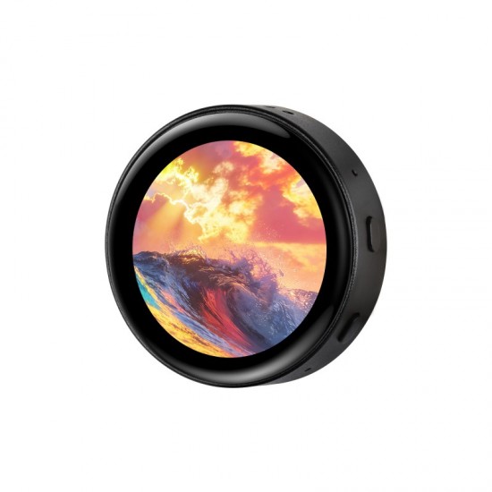 Waveshare ESP32-S3 1.43inch AMOLED Round Touch Display Development Board, 466 × 466 Resolution, Supports AI Speech Interaction And Online LLM Platforms, Dual-core Processor And 240MHz Frequency [Battery Not Included]