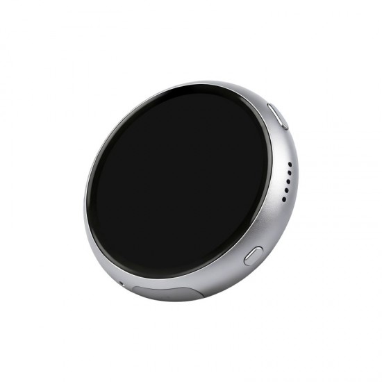 ESP32-S3 1.75inch AMOLED Round Touch Display Development Board, 466 × 466 resolution, Aluminum Alloy Case, Onboard Dual Microphones Array, With 3.7V MX1.25 Lithium Battery