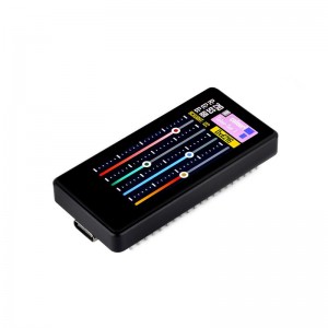 ESP32-S3 1.91inch Touch AMOLED Display Development Board, 240×536, 32-bit LX7 Dual-core Processor, Up to 240MHz Frequency, Accelerometer And Gyroscope Sensor - Solder Version
