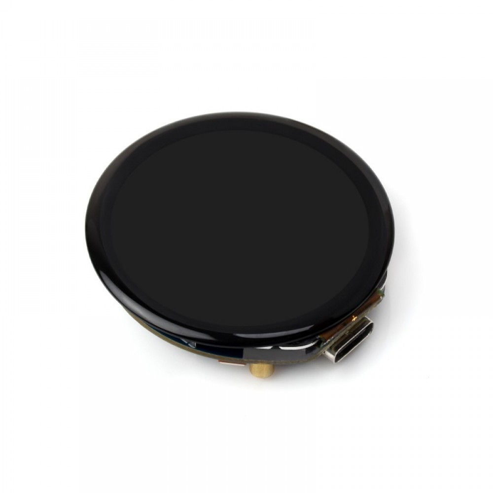 ESP32-S3 1.46inch Round Capacitive LCD Display Development Board,ESP32 Wth 412×412 Resolution IPS Display Supports WiFi & Bluetooth,Supports Multiple Peripherals