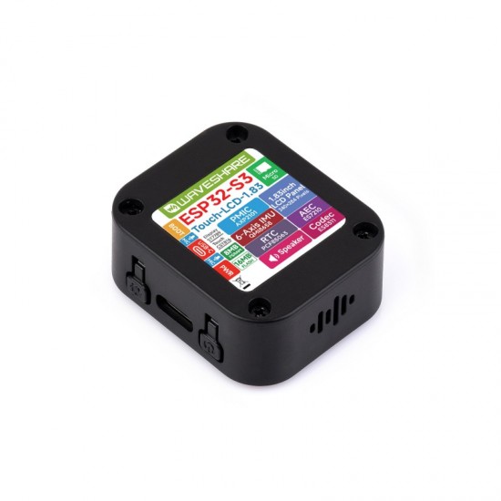 ESP32-S3 1.83inch Touch Display Development Board, 240 × 284, Onboard Audio Codec Chip, Built-in Microphones And Speaker, Supports Wi-Fi And BLE 5 - Without Battery ESP32-S3 1.83inch Touch Display Development Board, 240 × 284, Onboard Audio Codec Chip, Built-in Microphones And Speaker, Supports Wi-Fi And BLE 5 - Without Battery