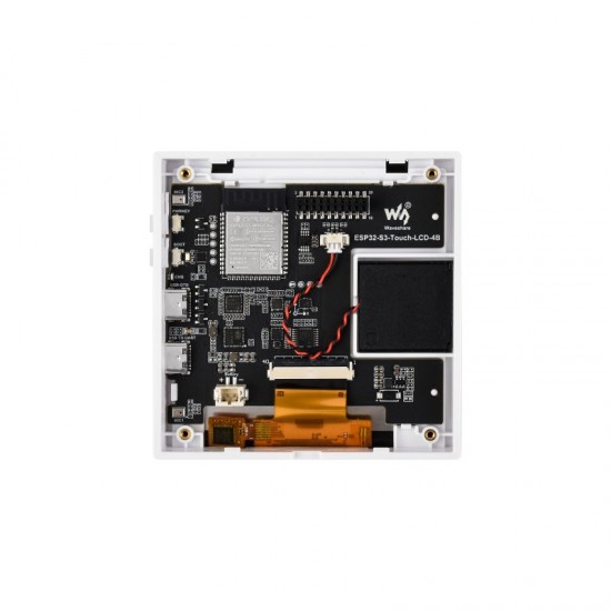 ESP32-S3 Smart 86 Box Development Board, Supports 2.4GHz Wi-Fi And Bluetooth BLE 5, Onboard 4inch 480 × 480 Pixel Touch Display, 5-point Touch, RGB Interface