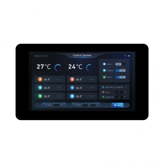 Waveshare ESP32-S3 7inch Capacitive Touch Display Development Board Type (B), 1024×600, 32-bit LX7 Dual-core Processor, Up to 240MHz Frequency, Supports WiFi & Bluetooth Waveshare ESP32-S3 7inch Capacitive Touch Display Development Board Type (B), 1024×600, 32-bit LX7 Dual-core Processor, Up to 240MHz Frequency, Supports WiFi & Bluetooth