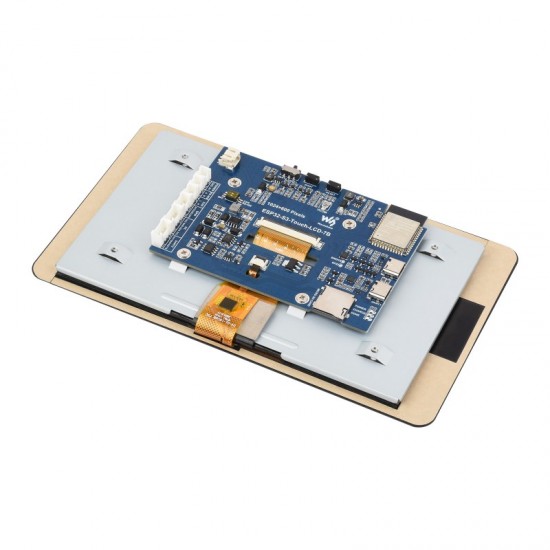 ESP32-S3 7inch No-Touch Display Development Board Type (B), 1024×600, 32-bit LX7 Dual-core Processor, Up to 240MHz Frequency, Supports WiFi & Bluetooth