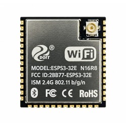 DOIT ESP32-S3-WROOM-1U-N16R8 16MB Flash 8MB PSRAM Wi-Fi & Bluetooth 5.0 Module