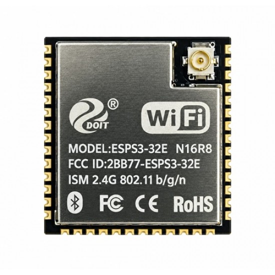 DOIT ESP32-S3-WROOM-1U-N16R8 16MB Flash 8MB PSRAM Wi-Fi & Bluetooth 5.0 Module